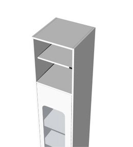 Sopralzi armadi portaprodotti a torre